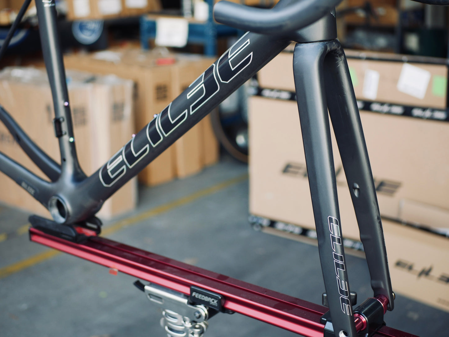 Elilee Blize XXE Carbon Road Frameset - Black