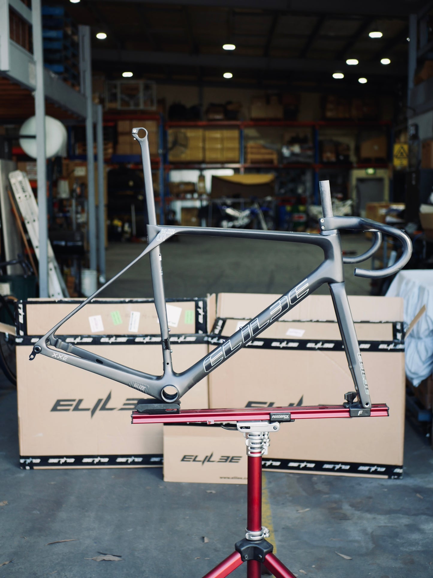 Elilee Blize XXE Carbon Road Frameset - Black