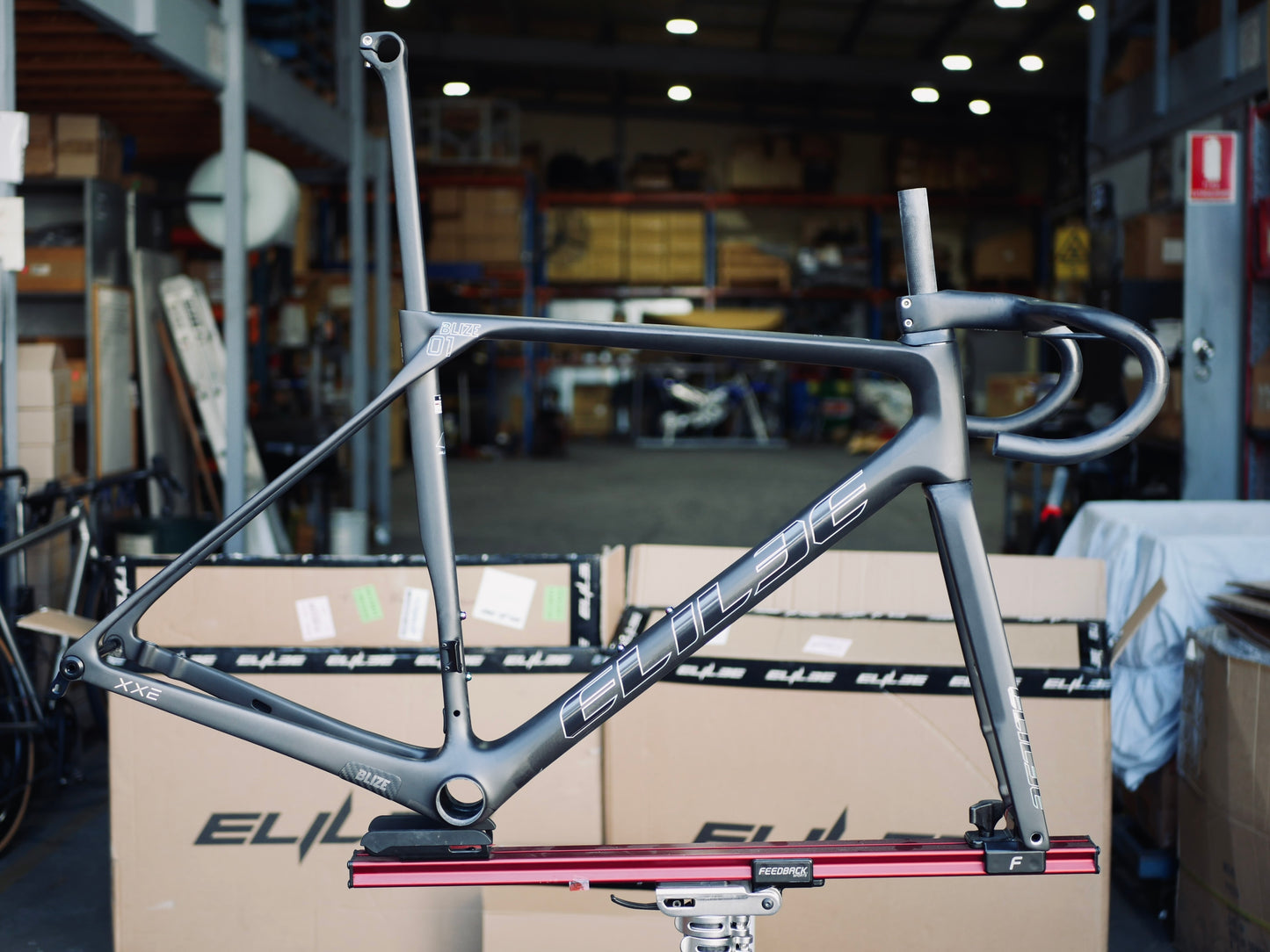 Elilee Blize XXE Carbon Road Frameset - Black