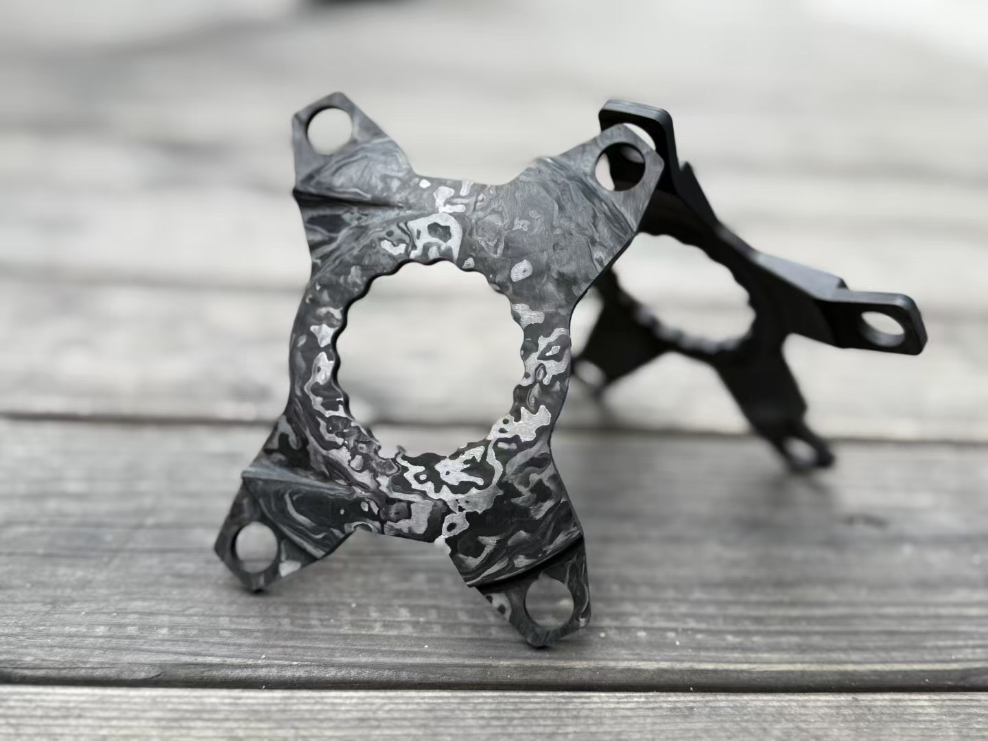 Elilee Ultra Light Full Carbon Crank Spider