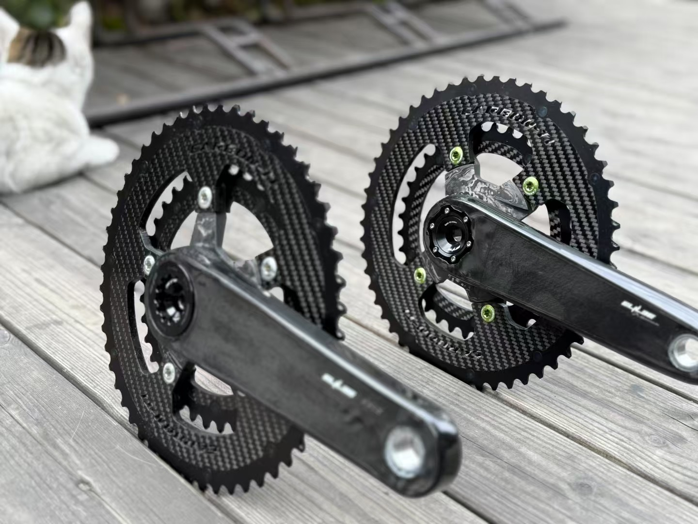 Elilee Ultra Light Full Carbon Crank Spider