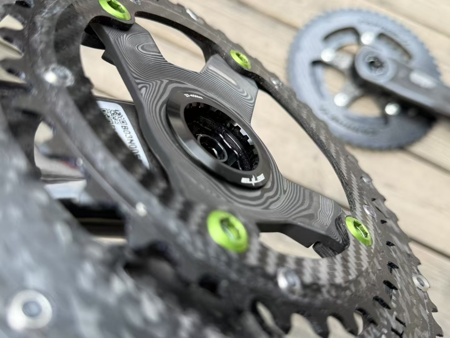 Elilee Ultra Light Full Carbon Crank Spider