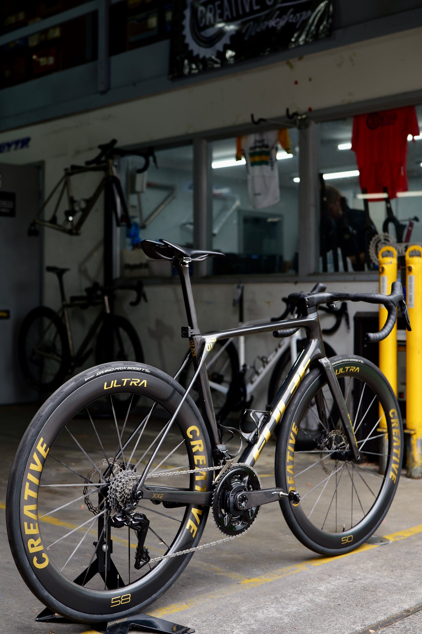 Elilee Blize XXE Carbon Road Frameset - Limited Edition Gold