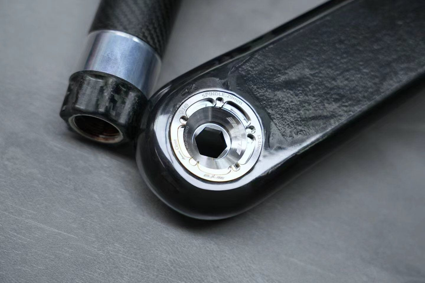 Elilee X-Novanta X260 Full Carbon Crank 255g