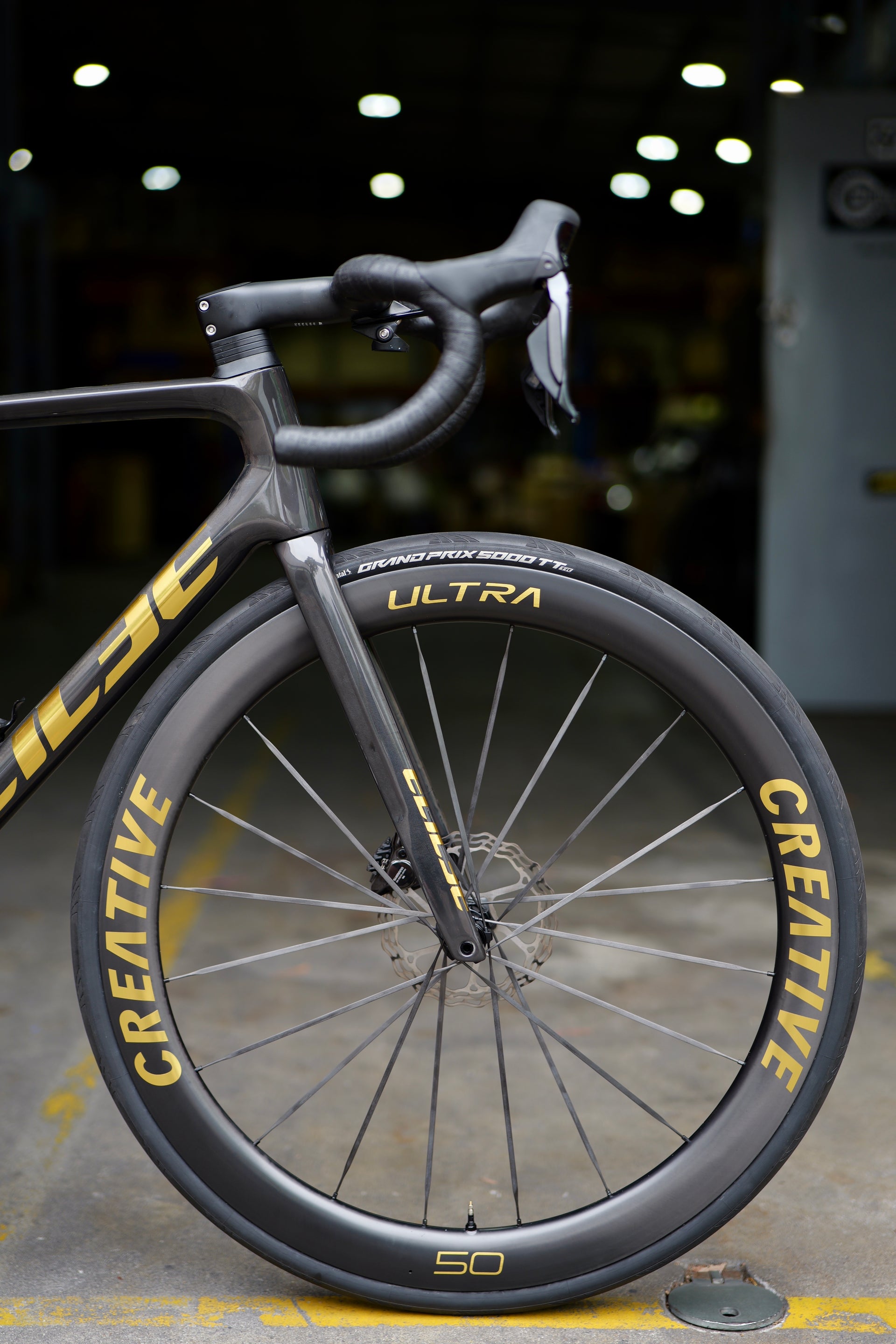 Elilee Blize XXE Carbon Road Frameset - Limited Edition Gold