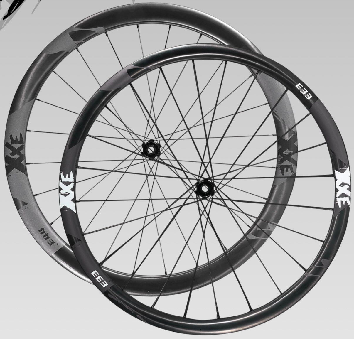 Elilee E33 Disc Brake Clincher Wheelset – White logo