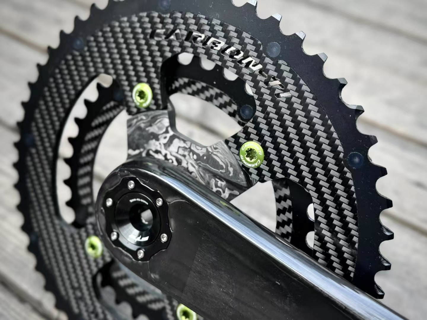 Elilee Ultra Light Full Carbon Crank Spider