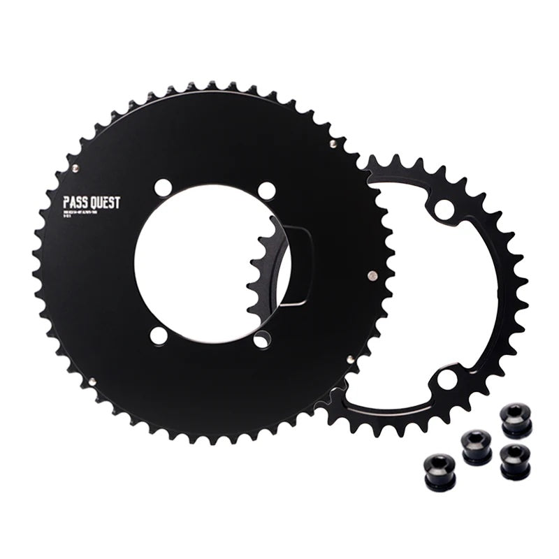 Pass Quest 2x Aero Chainrings 4bolt 110bcd – Sram AXS Drivetrain